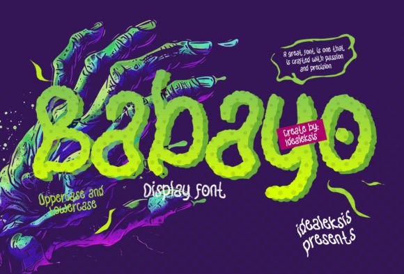 Babyo: A Hand-Drawn Script Font That Stops Scrolling