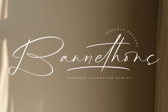 Bannethons: A Luxury Script Font for Scroll-Stopping Brand Content