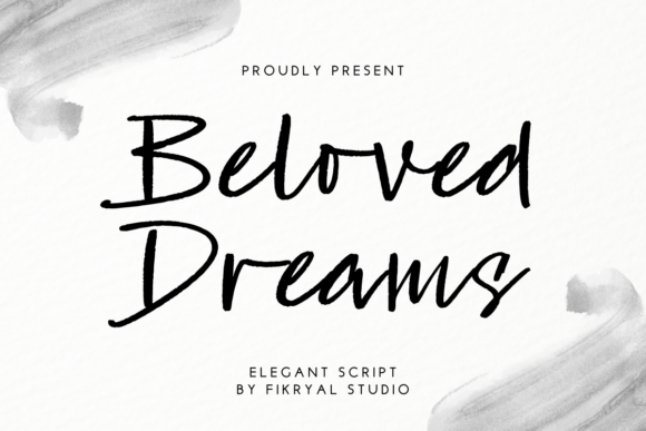 Beloved Dreams: A Refined Script Font for Editorial Design