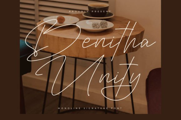 Benitha Unity: A Luxury Script Font That Feels Like Hand-Drawn Elegance