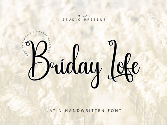 Briday Lofe: A Premium Script Font for Scroll-Stopping Brand Content