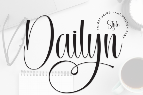 Dailyn: A Refined Script Font for Digital Brand Moments