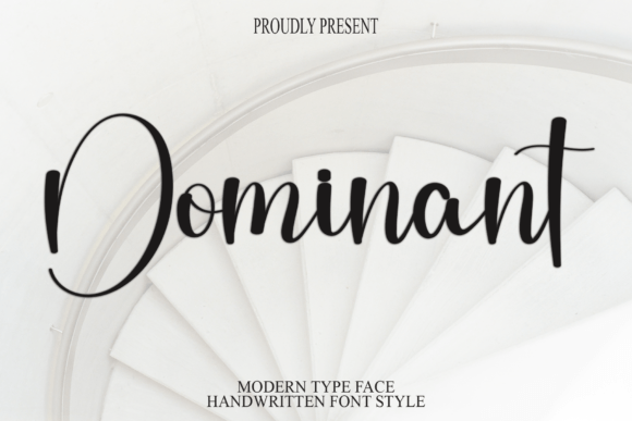 Dominant: A Festive Script Font That Elevates Digital Branding