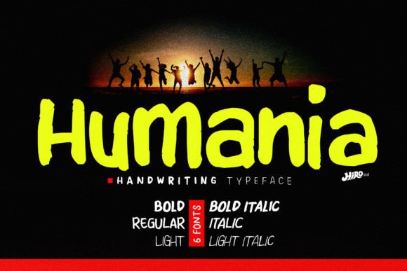 Humania: A Handwritten Font That Makes Your Brand Feel Human