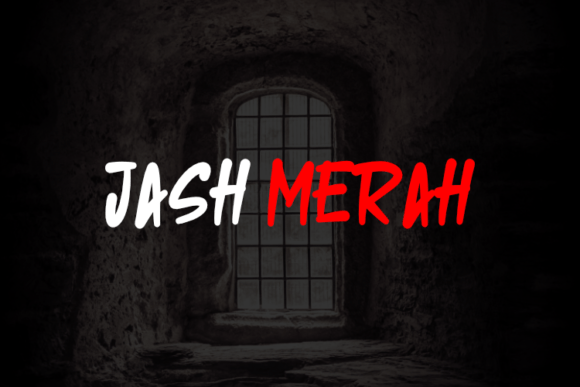 Jash Merah: A Script Amp Font That Feels Like a Design Win