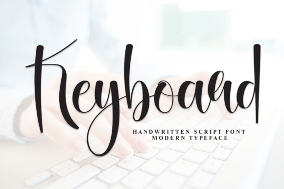 Keyboard Font: Elegant Script for Professional Branding
