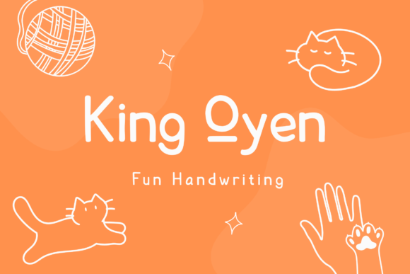 King Oyen: A Friendly Handwritten Font That Elevates Your Brand