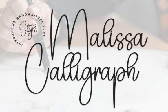 Malissa Calligraph: A Handwritten Font That Feels Like a Warm Hello