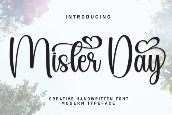 Mister Day: A Friendly Handwritten Display Font for Makers