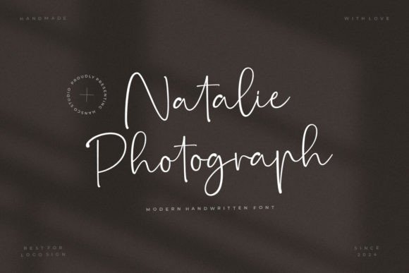 Natalie Photograph Font: A Feminine Script for Digital Branding