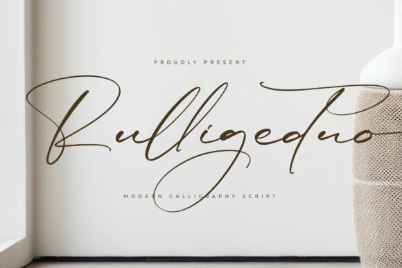 Rulligedro: A Luxury Script Font That Earns Its Place