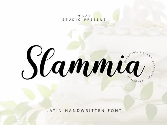 Slammia: A Handwritten Script Font That Feels Like a First Draft of Something Real