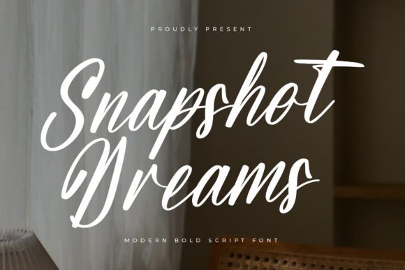 Snapshot Dreams: A Handwritten Script Font for Crafters & Sellers