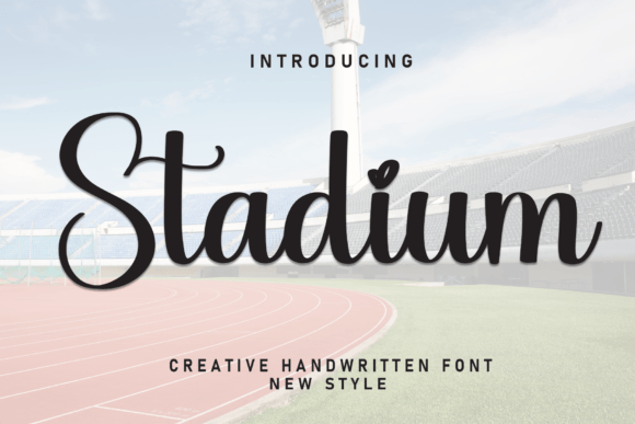 Stadium: A Handwritten Font That Feels Like a Personal Invitation