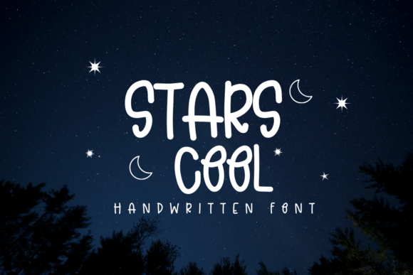 Stars Cool: A Friendly Handwritten Font for Real Branding