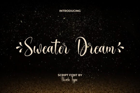 Sweater Dream: A Luxe Script Font for Handmade Brands