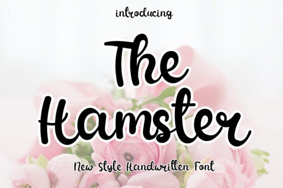 The Hamster: A Script Amp Font That Commands Attention