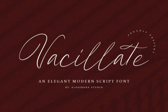 Vacillate: A Handwritten Font That Feels Like Home