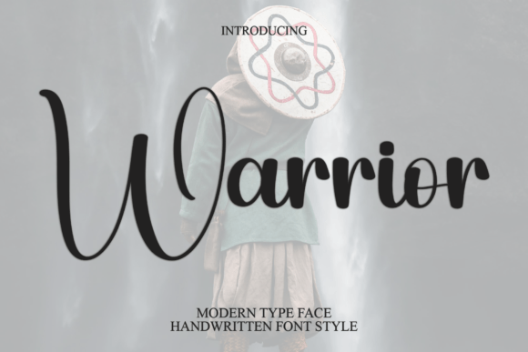 Warrior: A Handwritten Font That Anchors Editorial Mood
